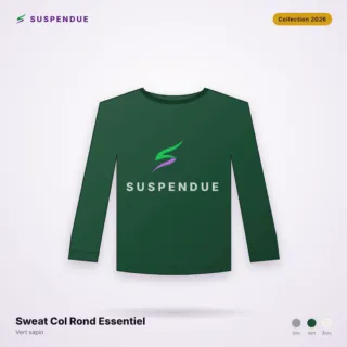 Sweat Col Rond Essentiel