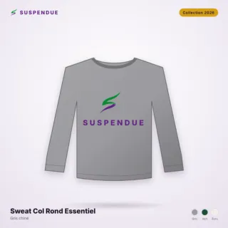 Sweat Col Rond Essentiel