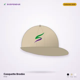 Casquette Brodée SUSPENDUE