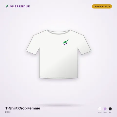T-Shirt Crop Femme