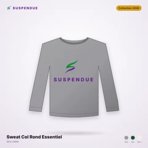 Sweat Col Rond Essentiel