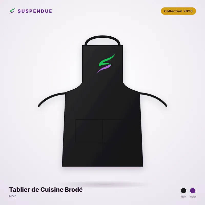 Tablier de Cuisine Brodé