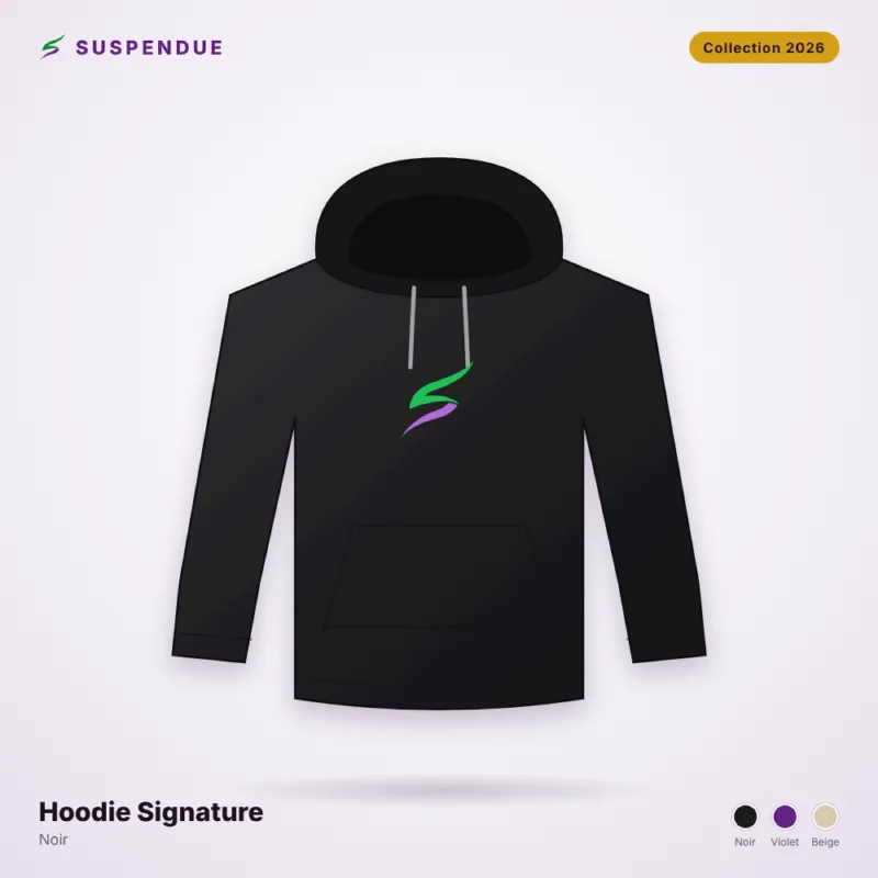 Hoodie Signature SUSPENDUE